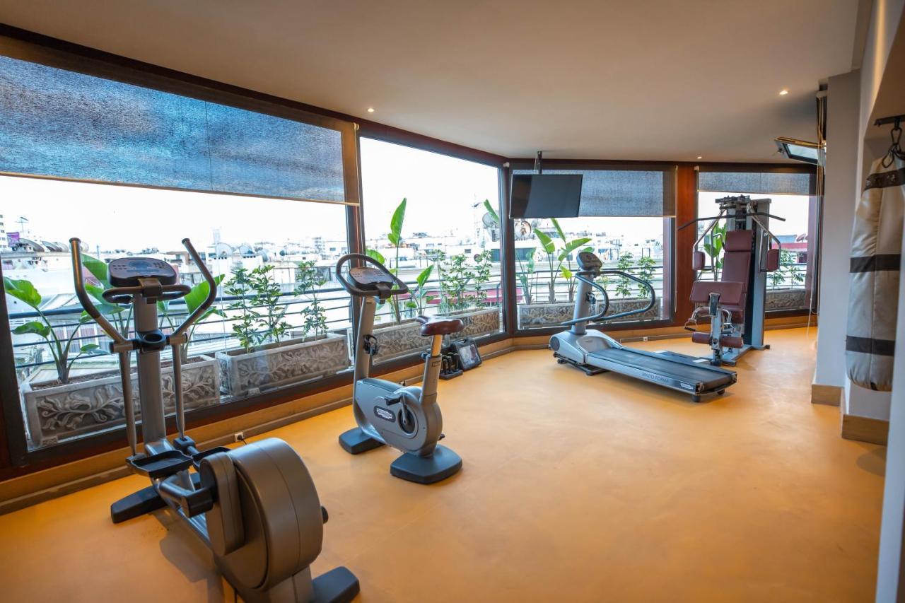 Gray Boutique Hotel Casablanca Bagian luar foto The gym at the hotel