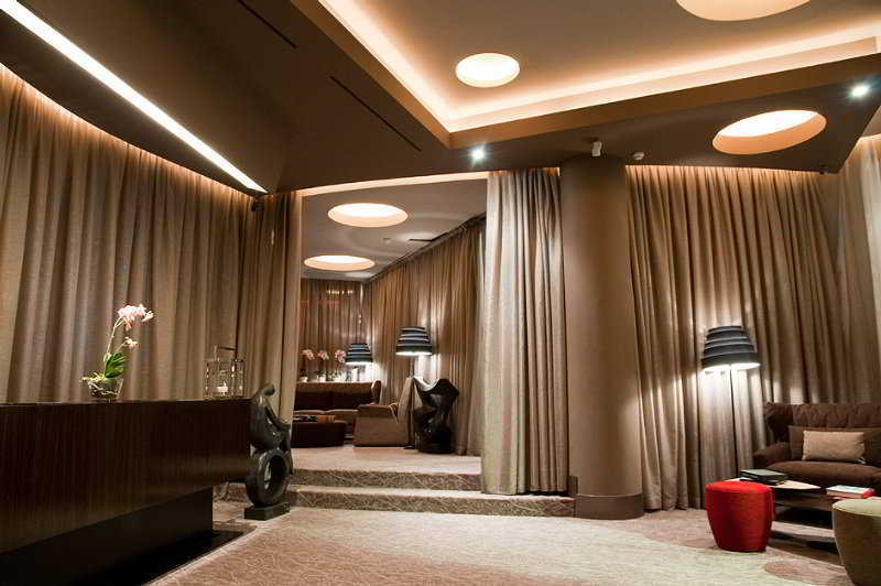 Gray Boutique Hotel Casablanca Bagian luar foto The interior of the lounge
